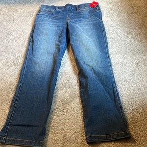 Spanx Pull-On Straight Leg Jeans- XL, brand new with tags